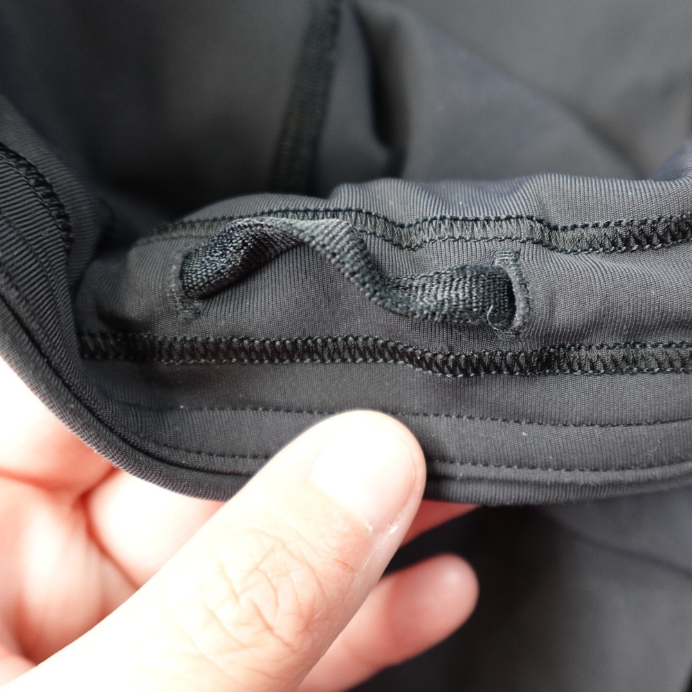 Lululemon Power Thru High Rise Tight 25 Womens 10 Black Pocket Yoga Gym Stretch - Picture 5 of 12